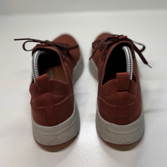 REI Co-op Women’s Knit Athletic Sneakers Rust Red Size 8 Lightweight Comfort - Picture 6 of 11